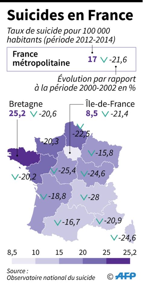 Comment Expliquer La Baisse Des Suicides En France