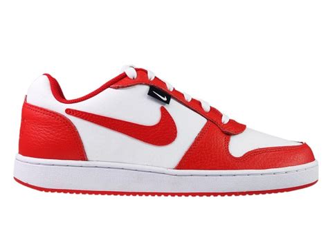 Nike Ebernon Low Premium Aq1774 101 Whiteuniversity Red Black Sneakers De Luxe