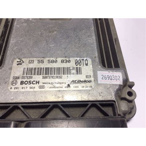 Opel Corsa D Motor Beyni 0281017960