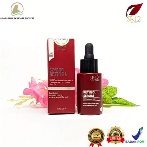 Jual SERUM RETINOL SR12 SERUM GLOWING BPOM SEMUA MASALAH KULIT