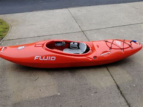 Fluid Big Bang Whitewater Kayak. Recommended For Creeking And River Running for sale from United ...