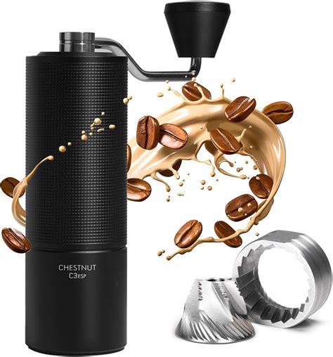 Amazon.com: TIMEMORE Chestnut C3 ESP Pro Hand Coffee Grinder, Stainless ...