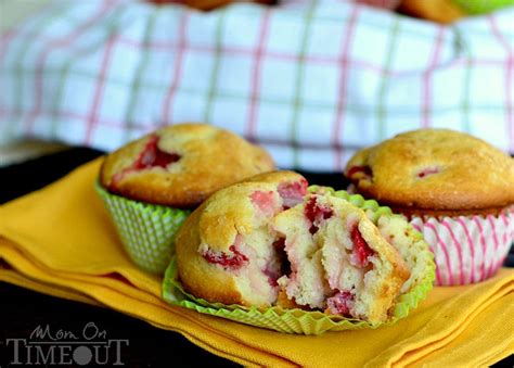 strawberry  cream cheese muffins mom  timeout