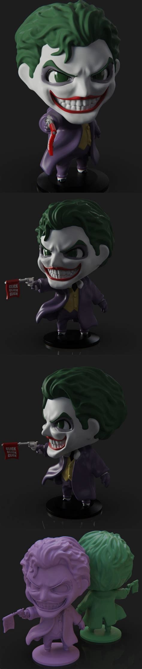 Desire FX 3d Models PlaKit Joker 3D Print Model STL