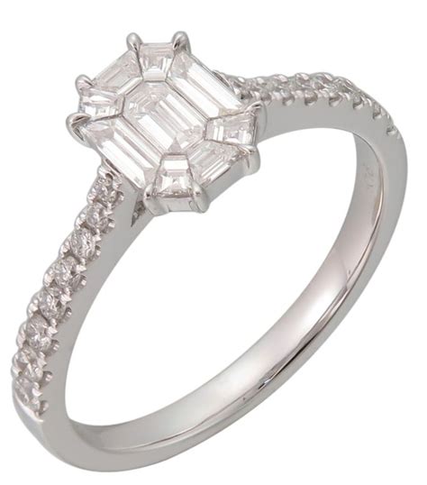 18ct White Gold Diamond Ring