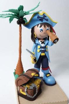 Afficher L Image D Origine Pirate Cake Types Of Craft Fairy Dolls