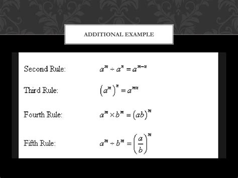 Ppt Ns 2 3 Exponents And Exponent Rules Powerpoint Presentation Free