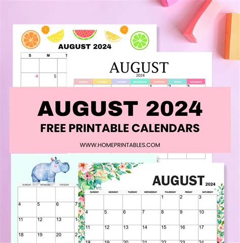 August 2024 Calendar Free Printable Sheets Lara Sharai