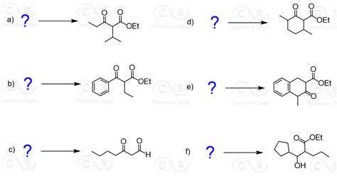 Claisen Condensation Practice Problems - Chemistry Steps