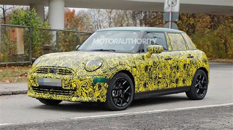 2025 Mini Cooper Four Door Spied With Gas Engine