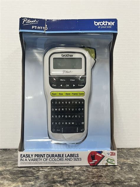 Brother P Touch PT H110 Easy Portable Label Maker Lightweight