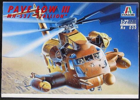 Italeri Models Sikorsky Mh J Stallion Pave Low Iii Helicopter