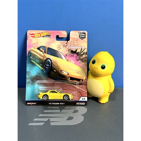 Jual Hot Wheels Premium Mazda RX7 Street Tuners Kuning Shopee Indonesia