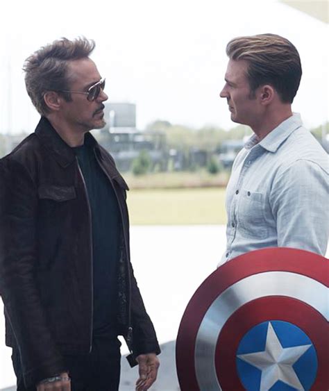 Tony Stark And Steve Rogers Avengers Endgame Movie Still Avengers Infinity War 1 And 2 Photo