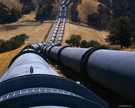 3840x2160 resolution | two gray pipes, pipeline, hills HD wallpaper ...