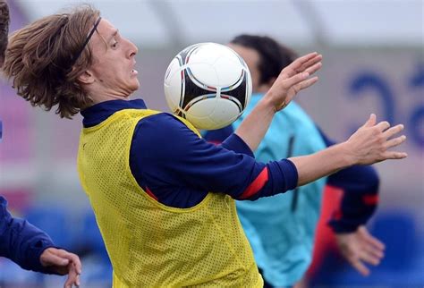 Modrić Quer Título Para A Croácia Uefa Euro 2012