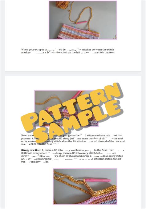 The Lucky Tote scrap Yarn Bag English Crochet Pattern PDF - Etsy