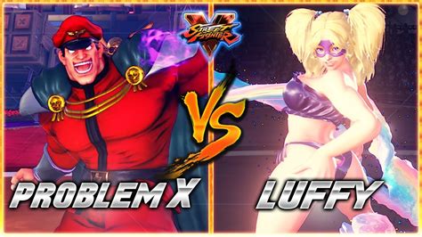 Sfv Ae Problem X M Bison Vs Luffy R Mika Ft Set Sf Tensfv