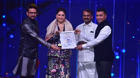 IFFI 2023 Opening Ceremony Madhuri Dixit Honoured I B Minister Anurag