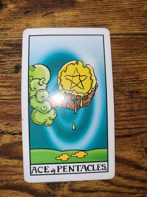 Ace Of Pentacles Is One Of My Favorite Tarot Card Ace Of Pentacles