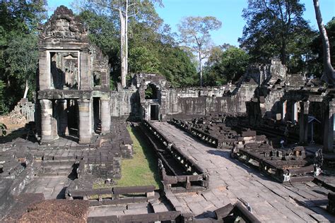 Cambodia Prasat Preah Khan Temple Preah Khan Khmer Flickr