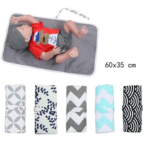 Nappy Diaper Changing Mat Washable Portable Travel Baby Floor Mat