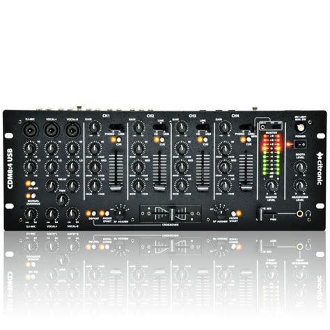 Cdm Usb Input Rack Dj Mixer