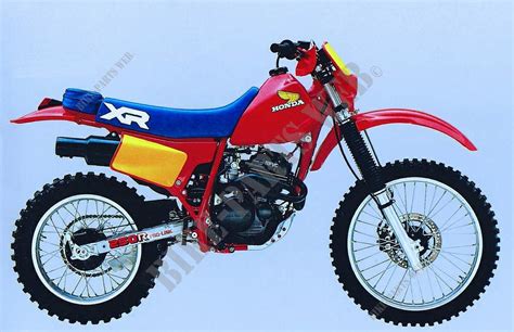 Xr 250 1984 Classic Red