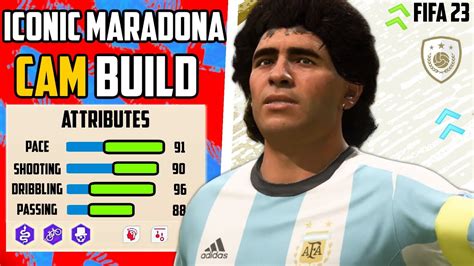 Dribble God Best Iconic St Cam Maradona Build On Fifa 23 Pro Clubs 👑