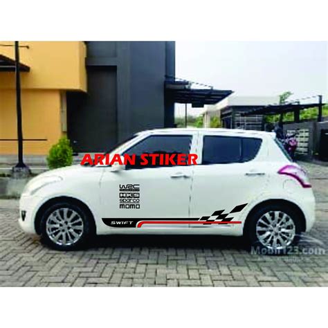 Jual Stiker Cutting Swift Stiker List Minimalis Mobil Swift Stiker Body