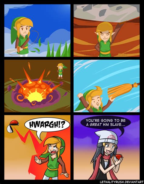 if link is a pokemon | The Legend of Zelda | Know Your Meme