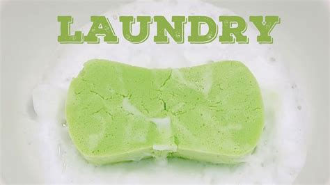 ASMR Sponge Squeeze 297 Laundry YouTube