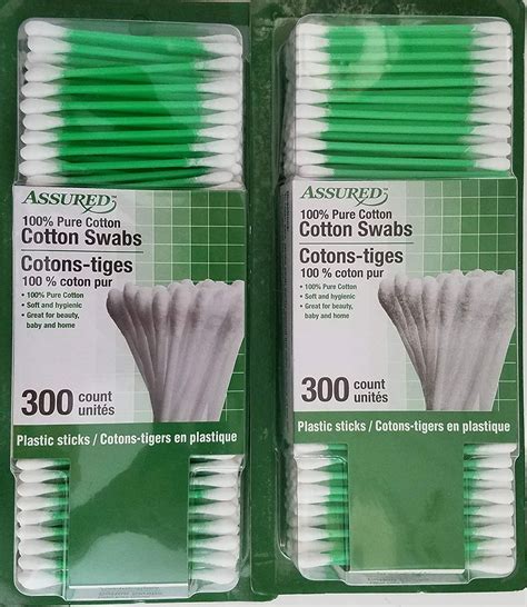 Double Tip 100 Pure Cotton Swabs 300 Tipspk Pink Sticks