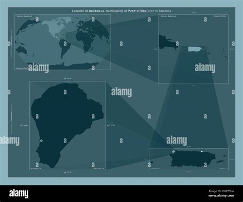 Aguadilla Municipality Of Puerto Rico Diagram Showing The Location Of