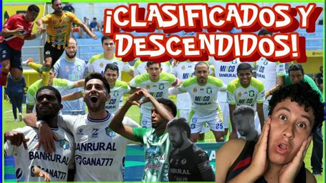 Un cierre de torneo de INFARTO Clasificados Descendidos y mucho más