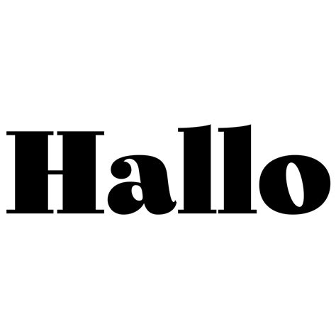 muursticker hallo wall artnl