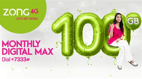 Zong G Launches Its Industry First Monthly Digital Max Offer