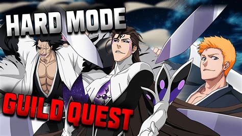 Hard Mode Guild Quest Bleach Brave Souls Youtube