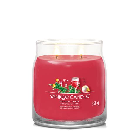 Holiday Cheer Signature Medium Jar Yankee Candle Offizielle Website