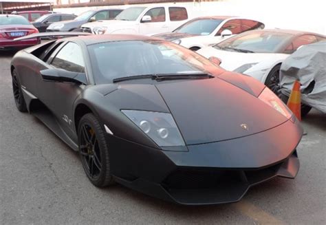 Badass Supercars In China Lamborghini Murcielago LP 6704 SuperVeloce