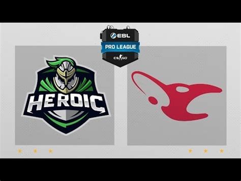 Heroic Vs Mousesports Overpass Mapa D A Semana Esl Pro