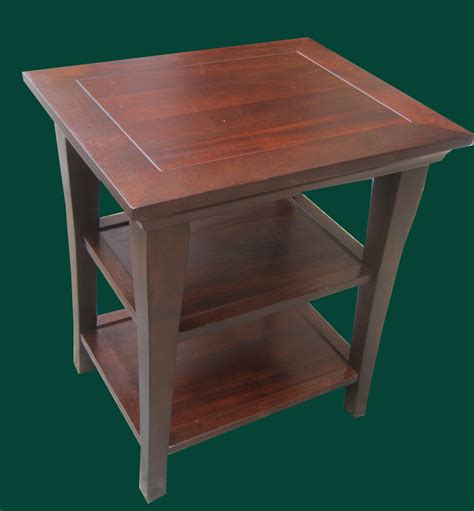 Uhuru Furniture & Collectibles: Small Multi-Shelf End Table- SOLD