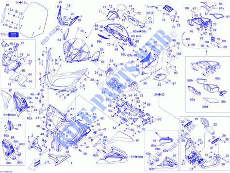 Carrosserie Et Accessoires Console Pour Can Am Spyder Rt Se De