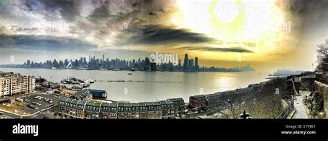 New York City panorama view Stock Photo - Alamy