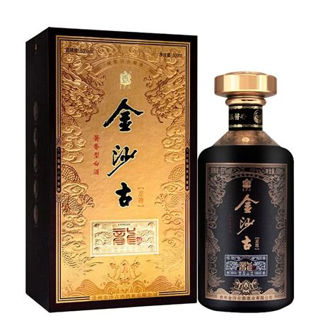 53度金沙古酱酒 龙尊酱香型白酒500ml【价格 品牌 图片 评论】 酒仙网