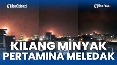 Breaking News Kilang Minyak Pertamina Dumai Meledak Rumah Warga