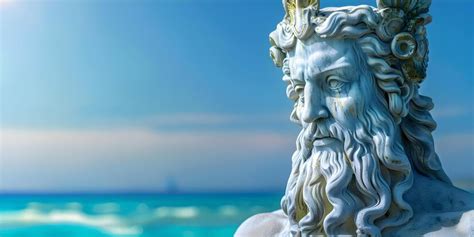 Premium Photo Poseidon The Greek Sea God One Of The Three Olympian