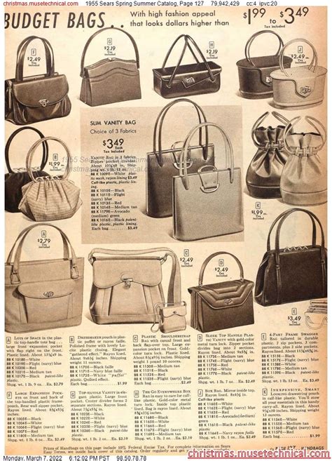 1955 Sears Spring Summer Catalog Page 127 Catalogs And Wishbooks