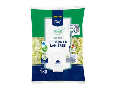 Iceberg lanière 1kg Florette Food Service