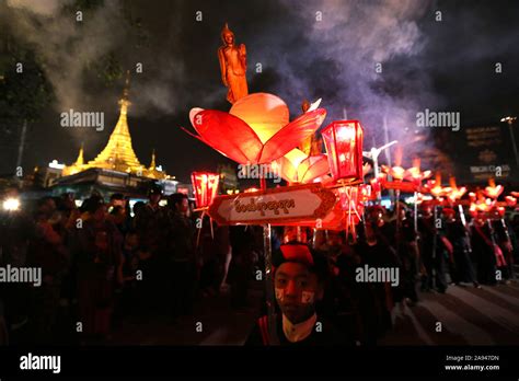 Kalaw Township, Shan state of Myanmar. 12th November, 2019. (People